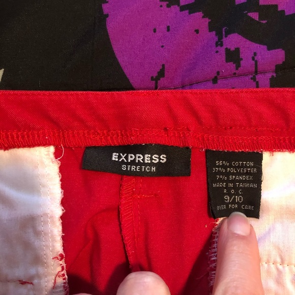 Express brand stretch capris - Picture 3 of 4
